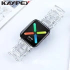 Ремешок резиновый легкий для OPPO watch 41 мм 46 мм, прозрачный браслет для смарт-часов Oppo