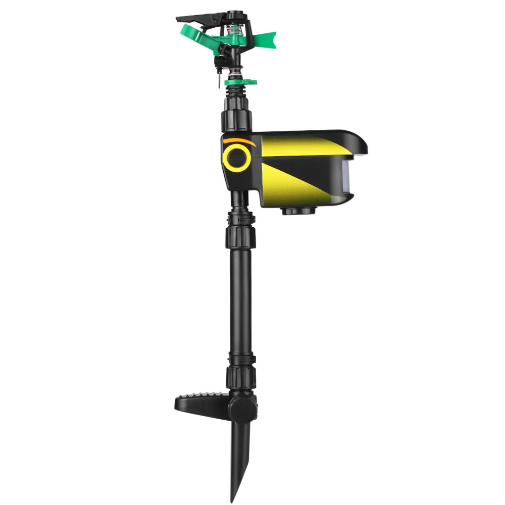 Распылитель садовый на солнечной батарее отпугиватель животных активация при