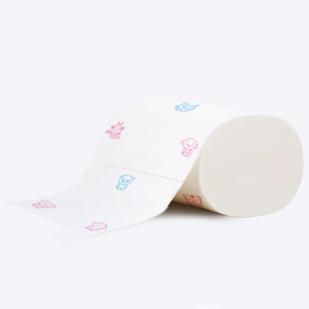 1 рулон 5 слойная мягкая приятная для кожи туалетная бумага дома отеля ванной