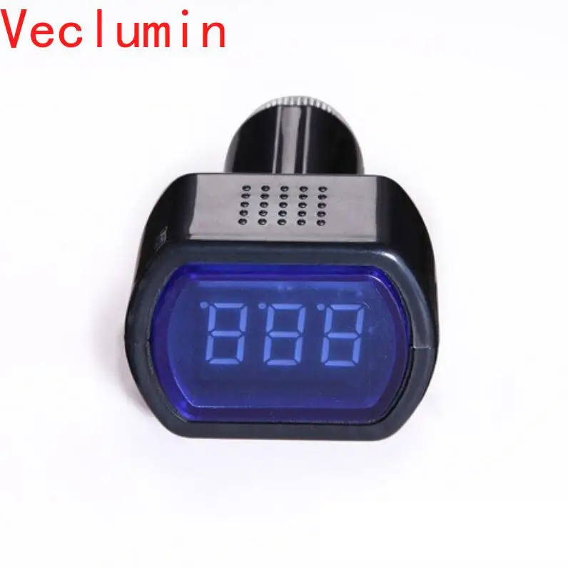 

021 Mini Car Mounted Voltmeter/Digital Car Voltage Detector/Battery Voltage Table Monitoring Instrument