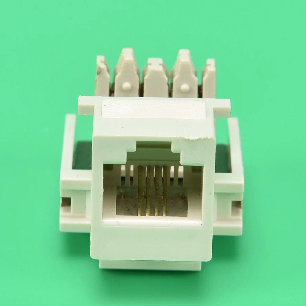 2 шт./лот телефонный модуль 6P4C гарнитура Keystone Jack Разъем адаптер | Компьютеры и офис