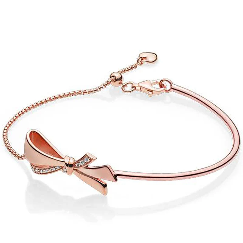 

Женский браслет из серебра 925 пробы, с регулируемой застежкой