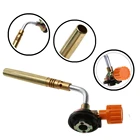 Бутановая горелка, Сварочная газовая горелка, Пламенный пистолет, пайка, огнемет для улицы, кемпинга, барбекю, портативный паяльный инструмент