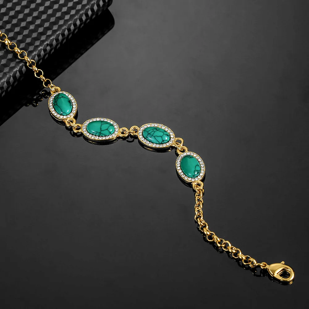 Новое поступление мода мусульманский Аллах мусульманства браслет с кристаллами