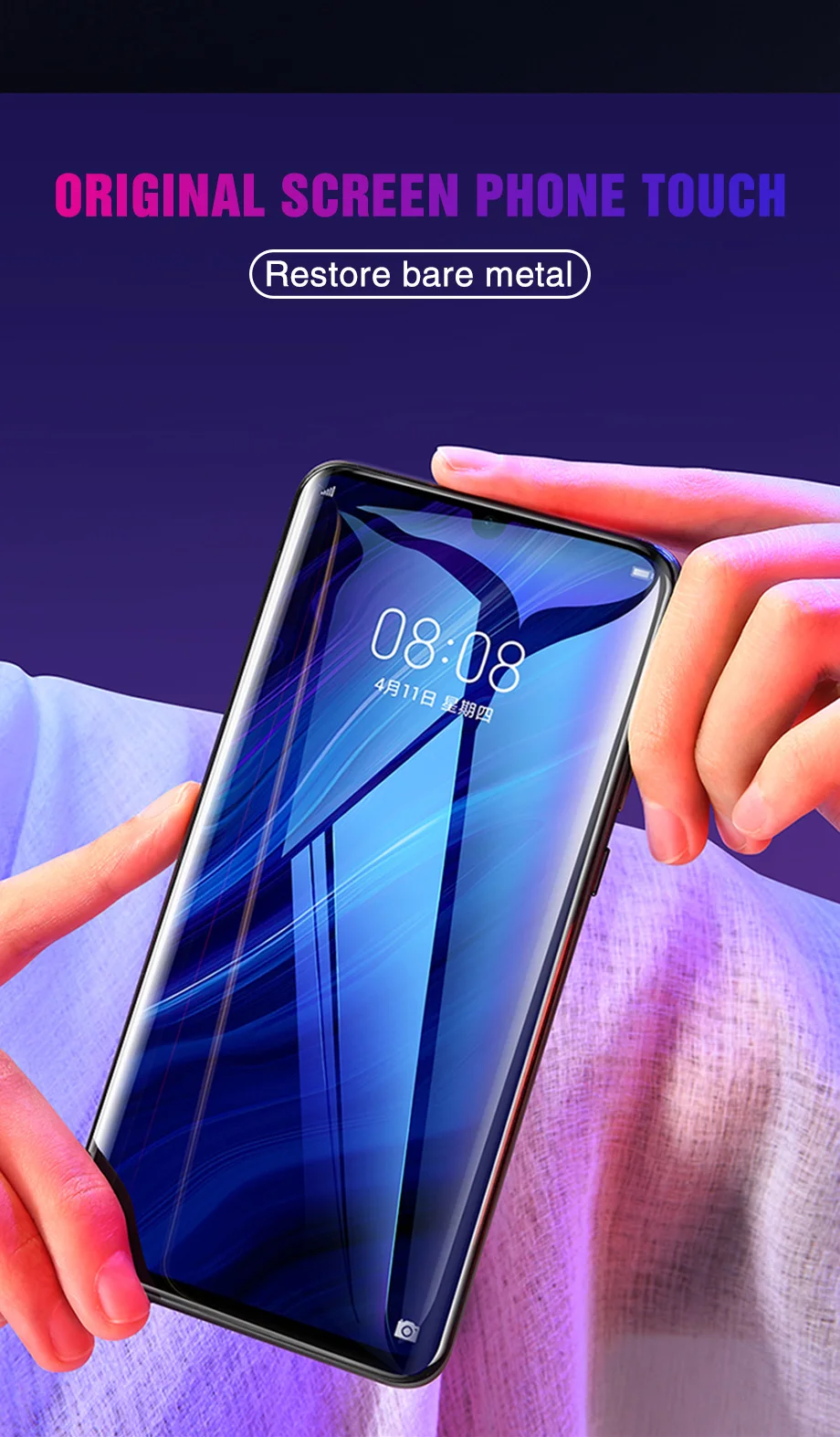 35D Защитное стекло для huawei Mate20 Lite 10 Pro mate9 закаленное стекло для huawei P9 Plus P8 lite P9 Защитная пленка для экрана