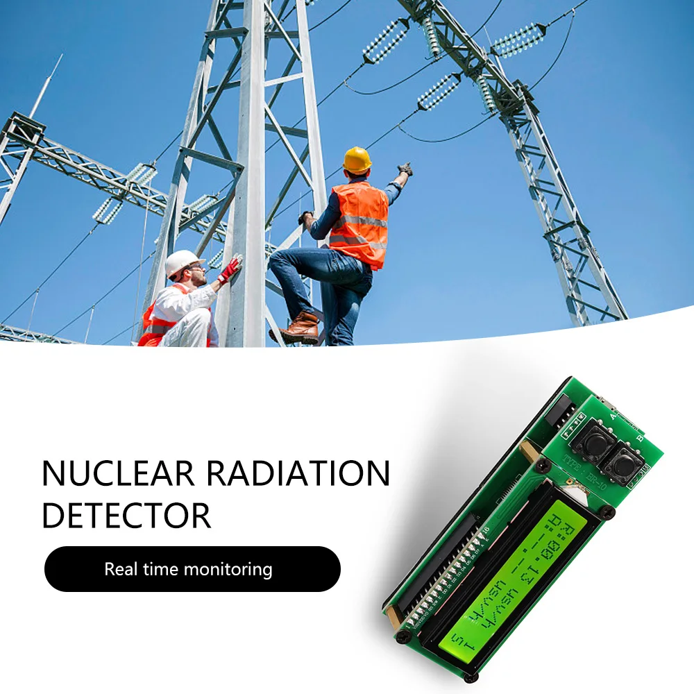 

Nuclear Radiation Detector Monitor BR-10 USB Stone Jewelry Marble Jade Radiation Tester Portable Personal Dosimeter