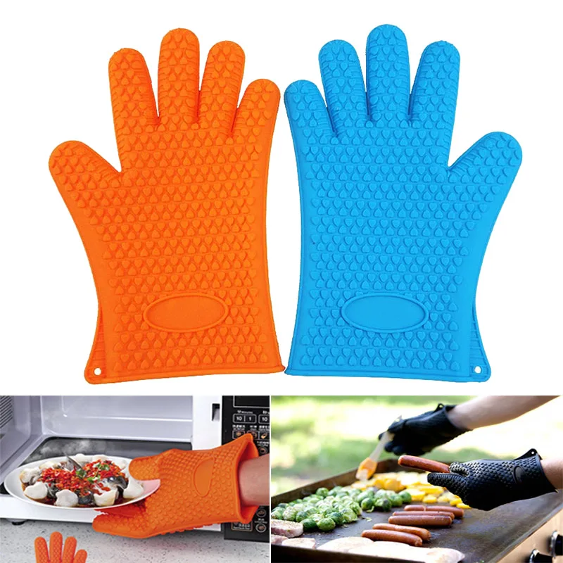 Силиконовые перчатки для выпечки в микроволновой печи противоскользящие