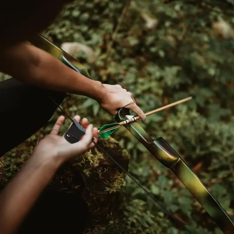 1 шт. защитная накладка на палец для стрельбы из лука | Спорт и развлечения
