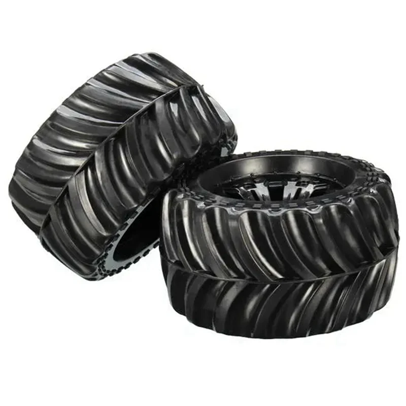 

1set Metal Aluminum RC Car Workstation Work Stand & 2x Bigfoot Wheel Tire Tyre EA1020 for JLB Racing CHEETAH 1/10