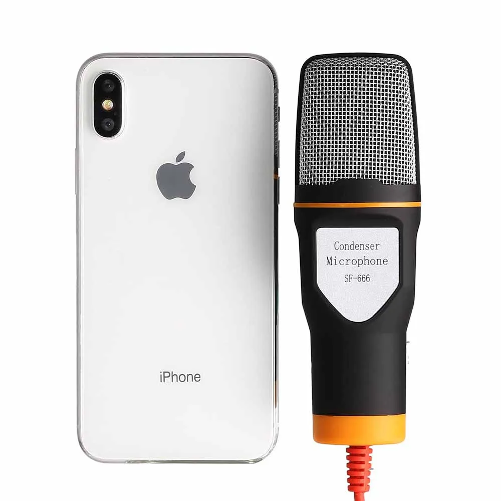 Профессиональный конденсаторный микрофон Звуковой Подкаст Студийный 3 5 для ПК |