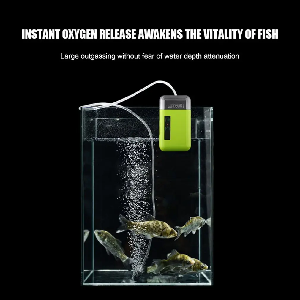 

Automatic Water Pumping Machine, Multi-function Oxygen Pump, Water Suction Device, Outdoor Fishing Oxygen Pump