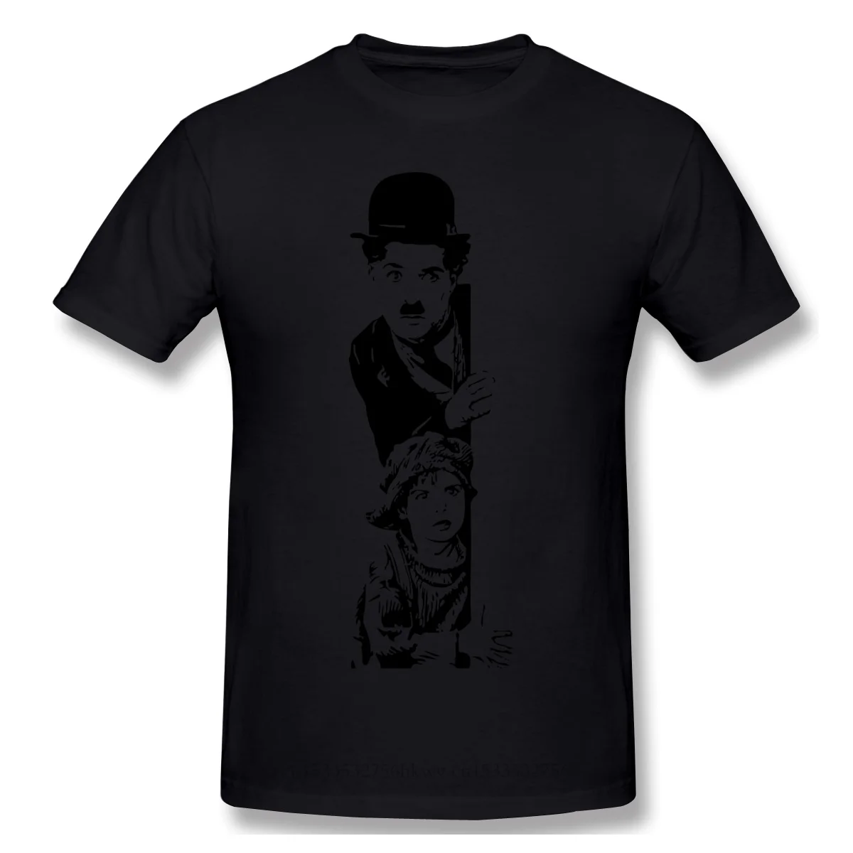Футболка для мужчин Charlie Chaplin Премиум 100% Хлопок Dark City John Murdoch Inspector Frank Bumstead Suspense Movie