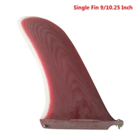 sup board fin longboard fins fiberglass 910 25%e2%80%98%e2%80%99 inch sup single fin red color fin upsurf surfboard fin 910 25 inch