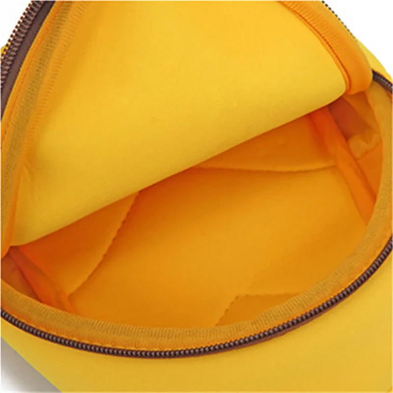 Детские Желтые сумки через плечо с рисунком в форме обезьяны для мальчиков