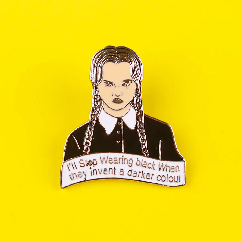 Крутые Значки для одежды рюкзака джинсов эмалевые значки панк девушки ретро