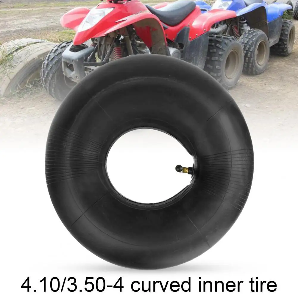 

Tire Inner Tube Inflatable Heat Resistant 4.10/3.50-4 Wheelbarrows Tyre Valve Tube for Mowers