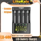 Подлинное  оригинальное зарядное устройство Liitokala Lii-500S с ЖК-дисплеем, 18650, 3,7 В, 18350, 26650, NiMH, AA, AAA, умный тестер емкости аккумулятора