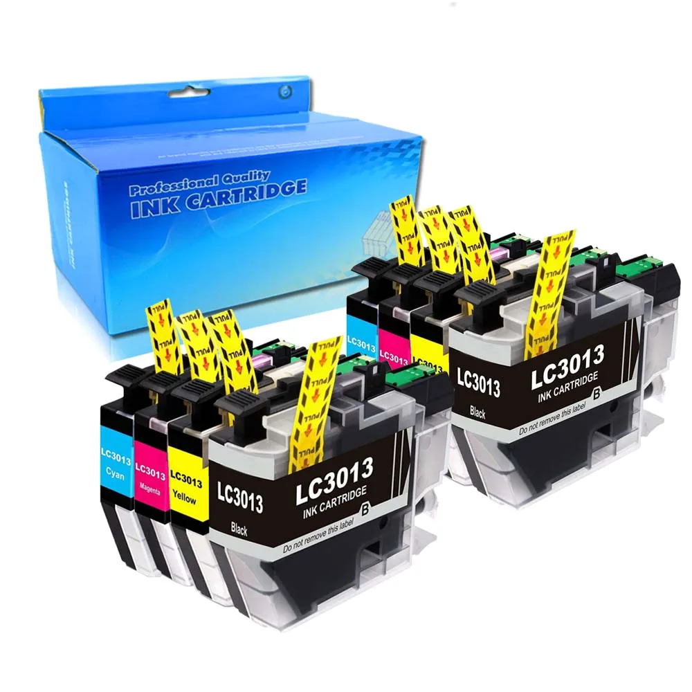 Совместим с 8PK LC3013 2C + 2Y 2M 2BK чернильный картридж для Brother