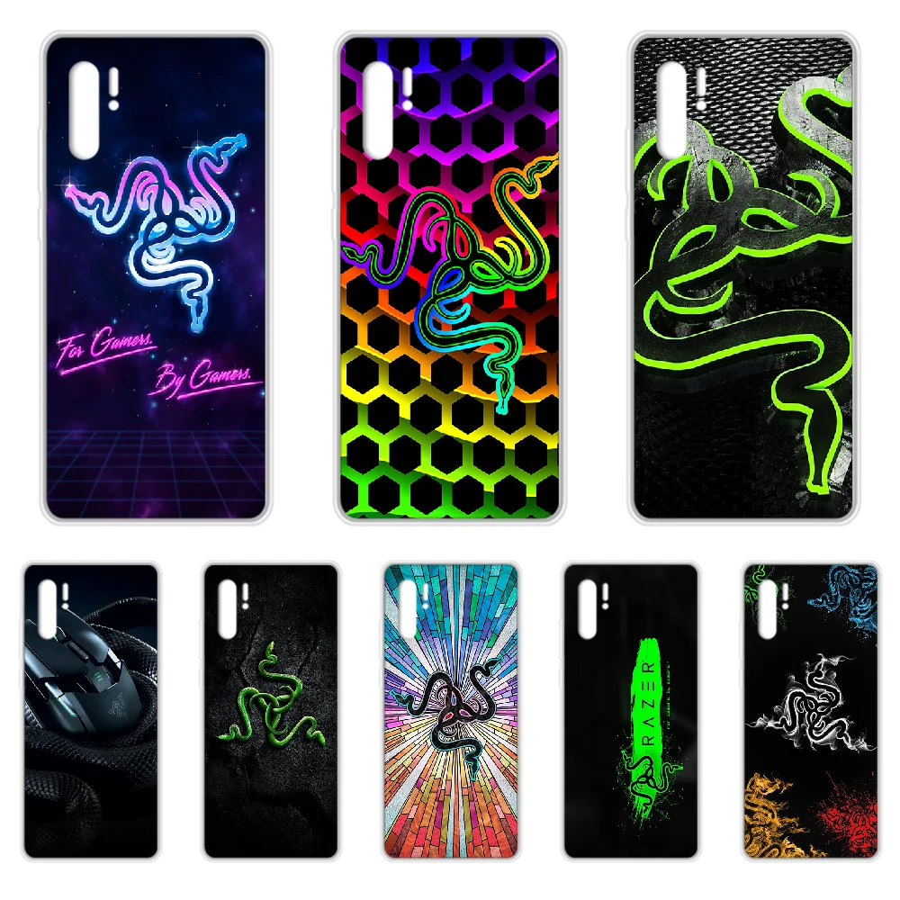 Игровой бренд Razer чехол для телефона Корпус SamSung Galaxy note A 5 7 71 8 10 20 30 40 50 70 80 e plus