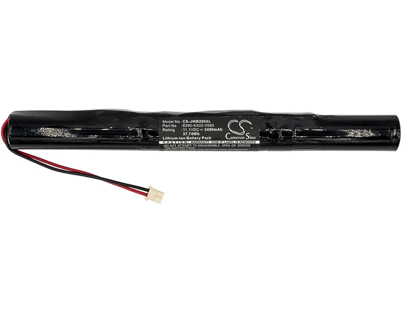 

Cameron Sino3400mAh Battery for Jawbone Big Jambox, J2011-02-US, J2011-03-US, 8390-KA02-0580, J200/ICR18650F1L