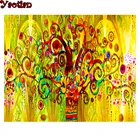 Набор для алмазной живописи 5D Древо жизни, Золотое искусство, алмазная вышивка, полная выкладка, круглая бусина, украшение сделай сам Стразы, новинка 2021