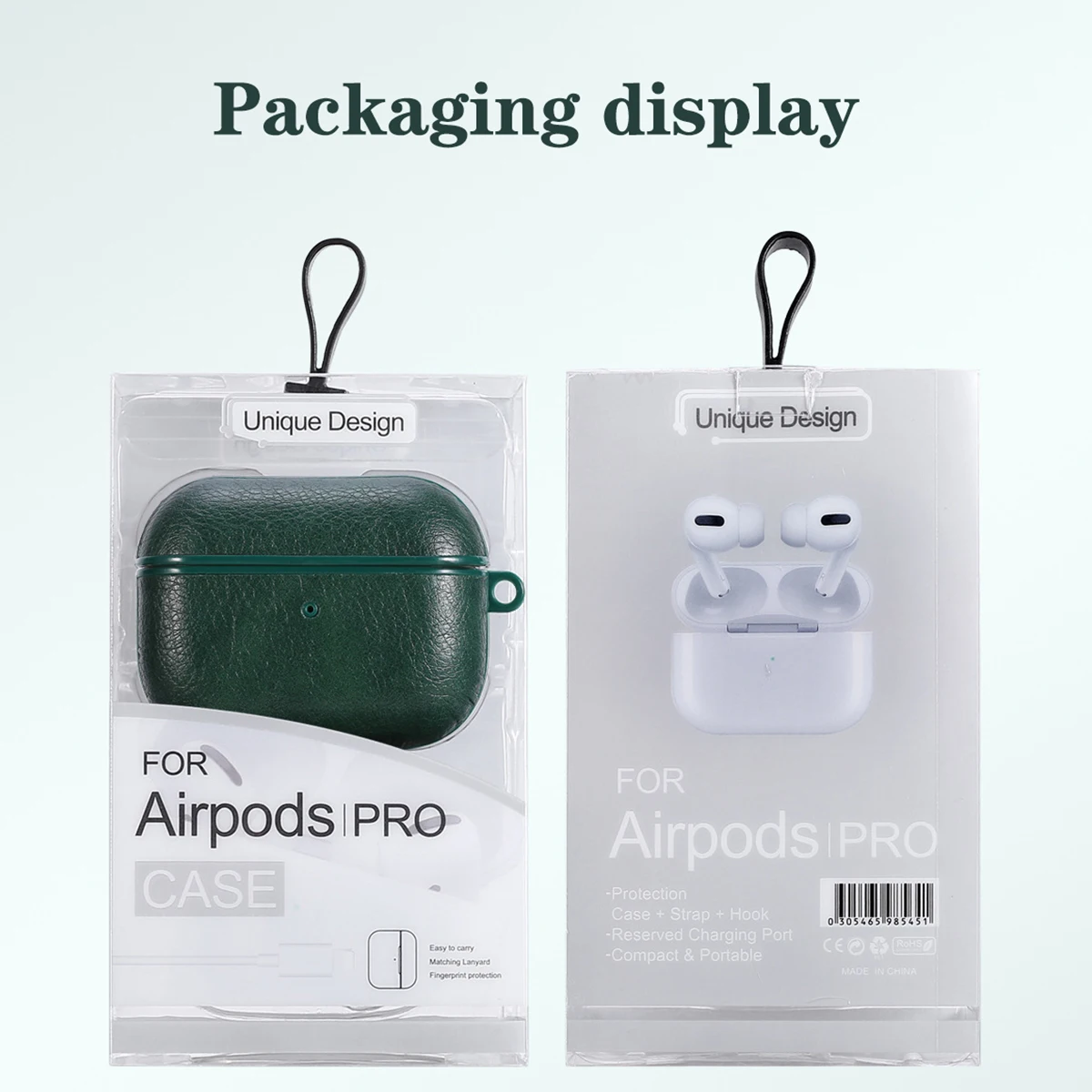 

Чехол Lychee из воловьей кожи для AirPods Pro, чехол из натуральной кожи для AirPods 1 / 2 / 3 Pro, чехол для Apple, аксессуары для телефона