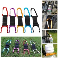 high quality water bottle buckle d ring hooks portable carabiner keychain buckles carrying clip hook kettle holder