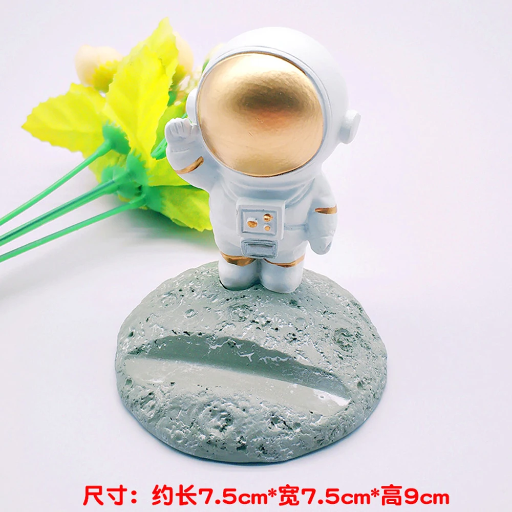 mobile smart phones holder support desk decor for iphone xiaomi huawei samsung classic astronaut spaceman mobile phone bracket free global shipping