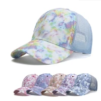2021 womens ponytail baseball cap lady snapback summer mesh hat female fashion hip hop hats casual adjustable outdoor bone