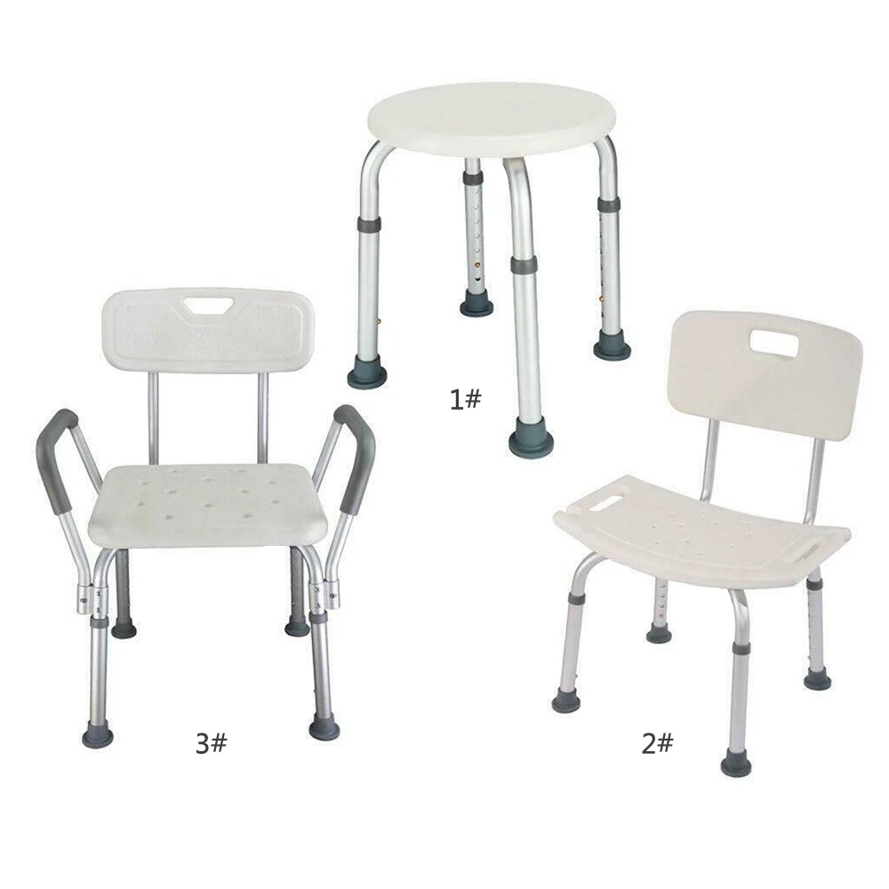 На нескользящей подошве для ванной стул душа с регулировкой по высоте пожилых