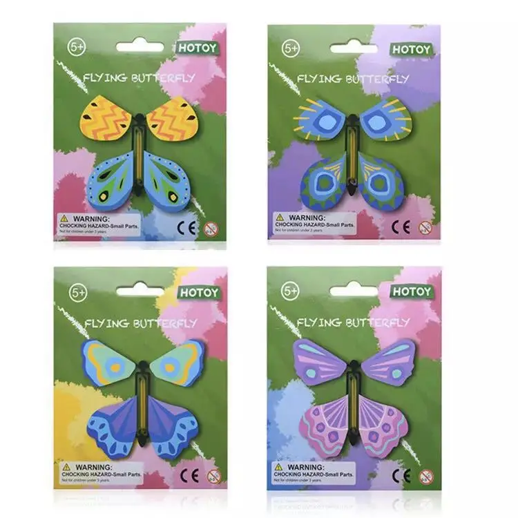 Горячая новинка милая забавная игрушка Волшебная Летающая бабочка научная