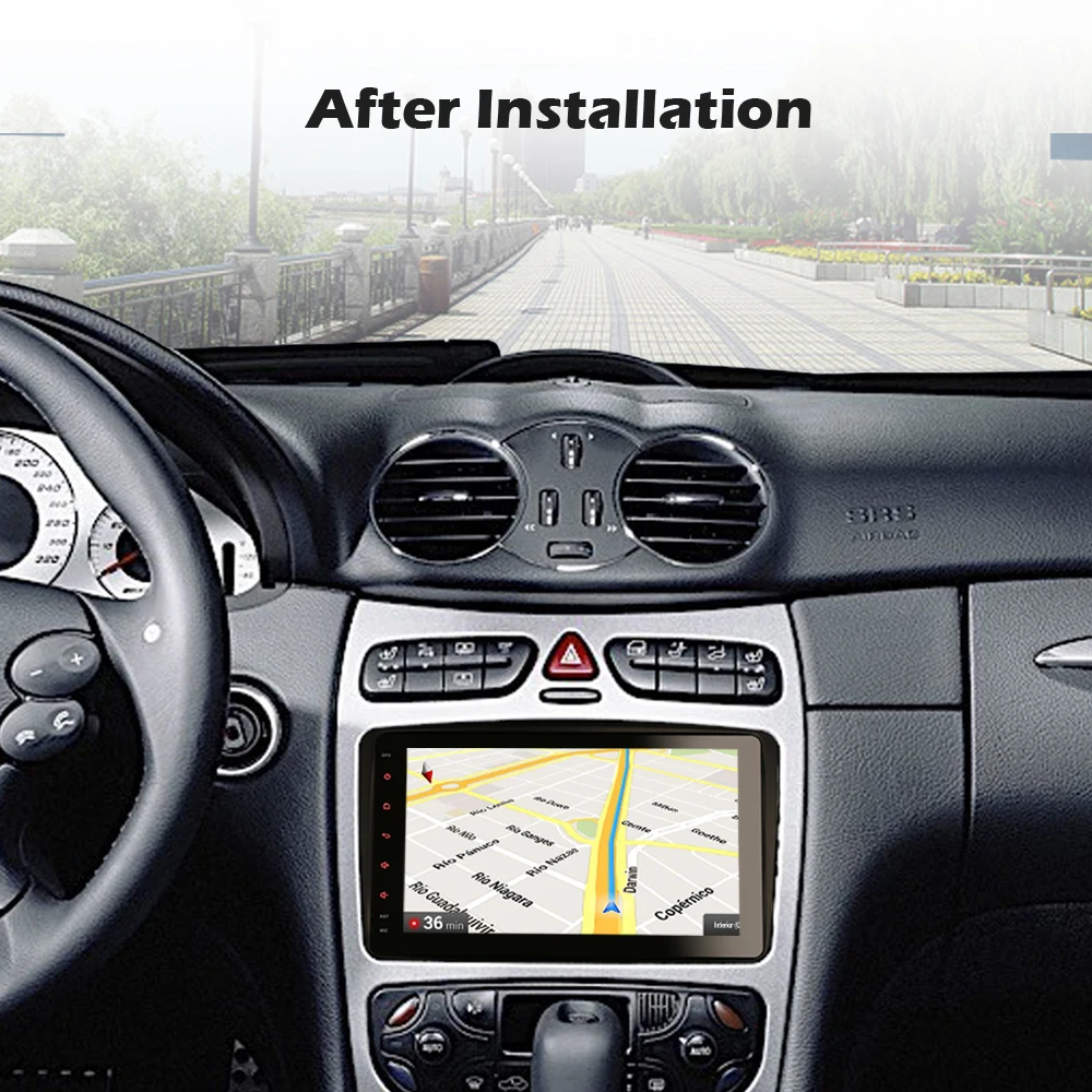 8 &quotDSP CARPLAY BLUETOOTH ANDROID 10 0 SATNAV тачскрин Авторадио DAB + CarPlay GPS 4G радио для Mercedes Benz C-Class