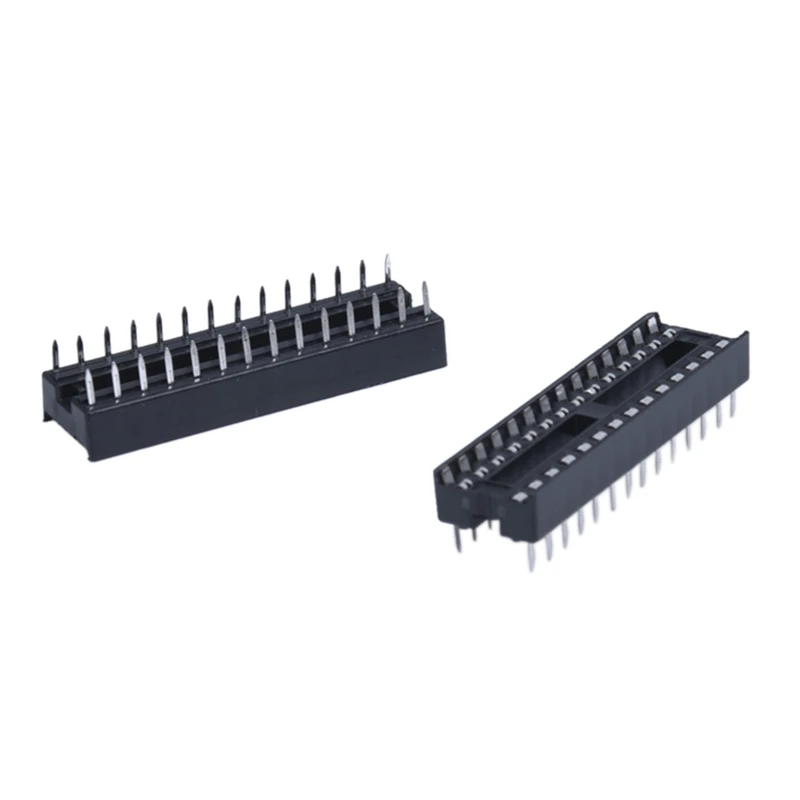 10 pcs 28 Pin DIP IC Socket Adapter Solder Type | Игрушки и хобби