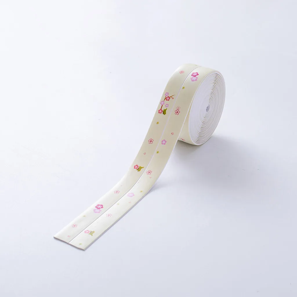 Настенная угловая клейкая лента для ванной комнаты цветная плетеная