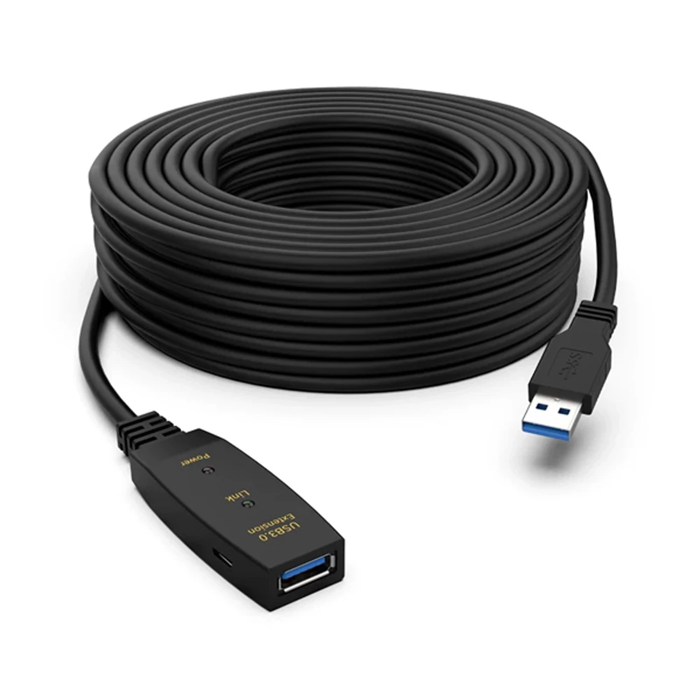 

5M USB 3.0 extension cable cord 15ft USB 3.0 Type A male to Female with amplifiers for PC laptop USB
