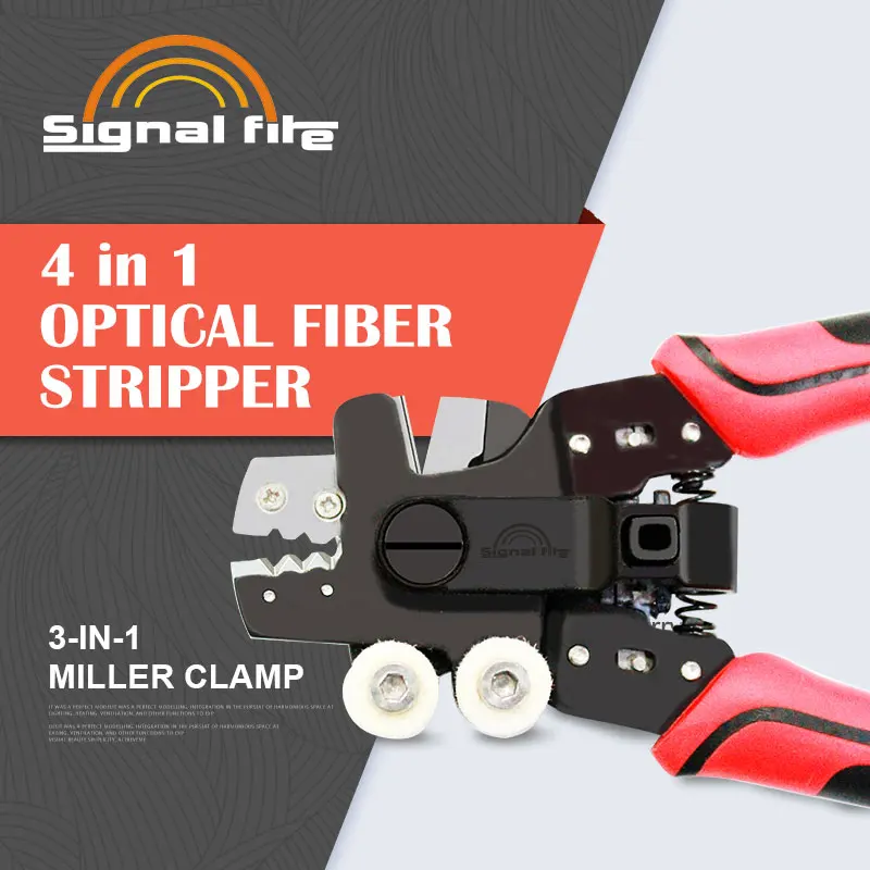 2021 NEW Signalfire 4 in1 Optical Fiber Stripper Multifunctional optical fiber stripper OFS-04
