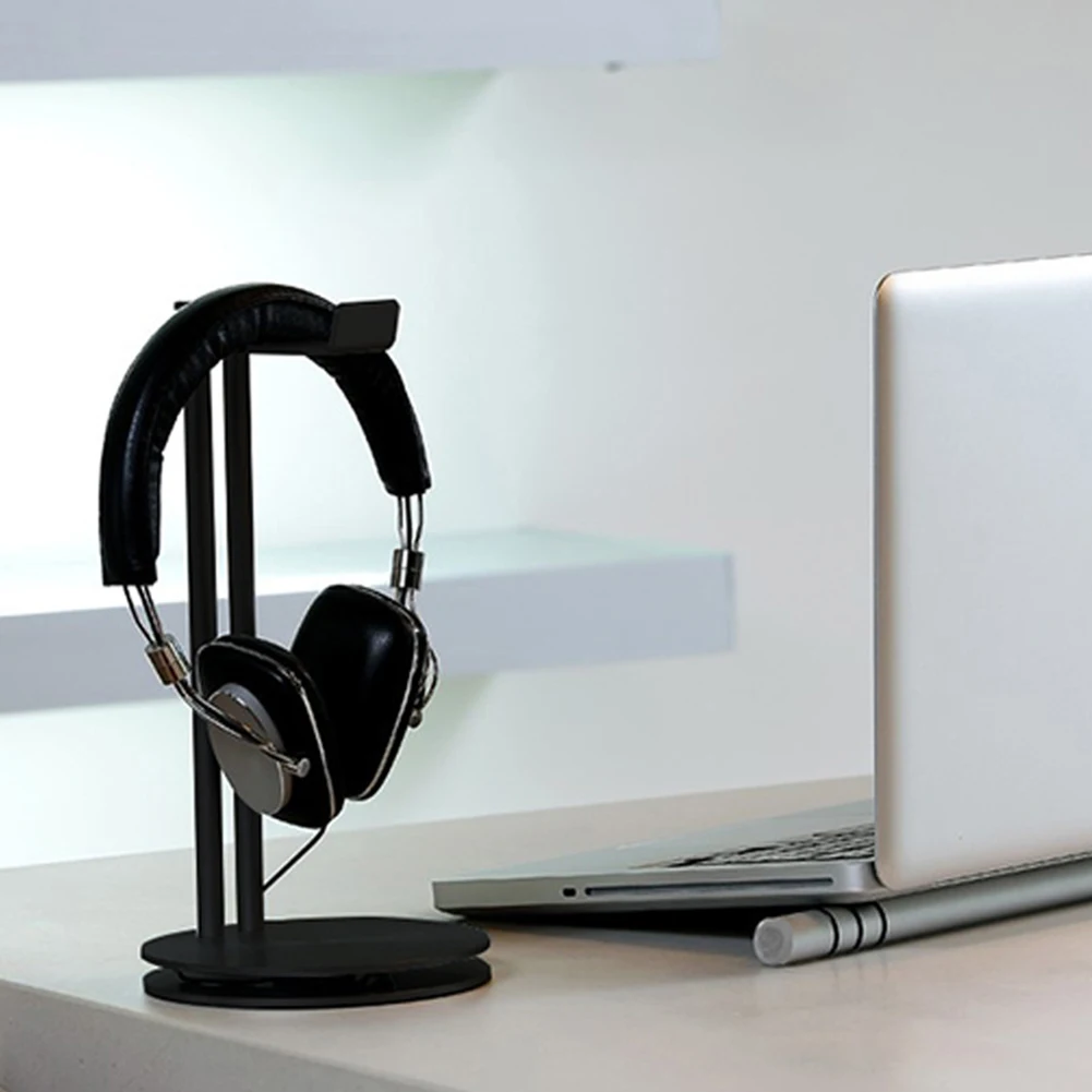 

Holder Hanger Hook Headphone Bracket Video Multifunctional Anti Slip Headset Stand Aluminum Alloy Desktop Display Shelf Gaming