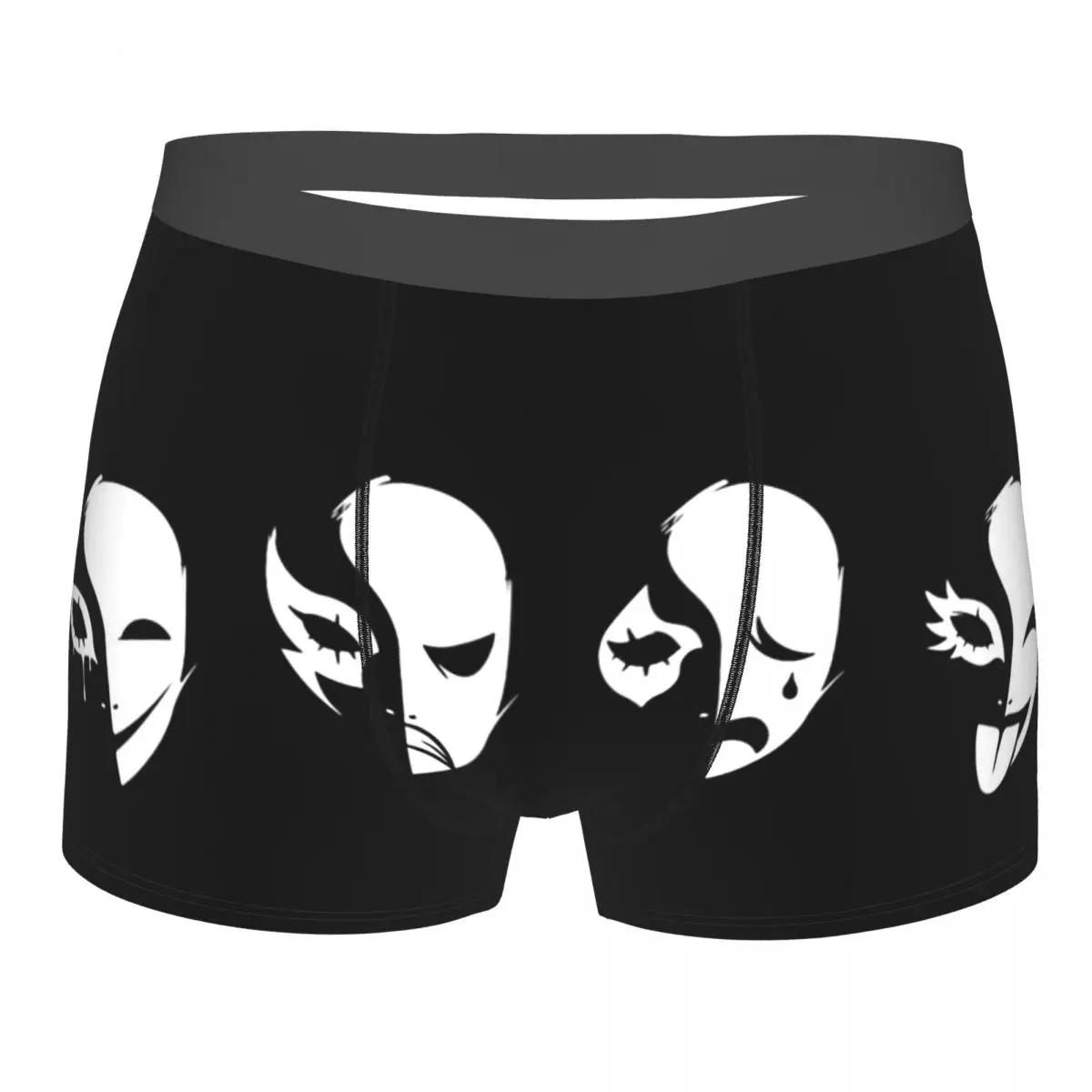 

S - White Persona 5 P5s Role-playing Games Underpants Homme Panties Male Underwear Ventilate