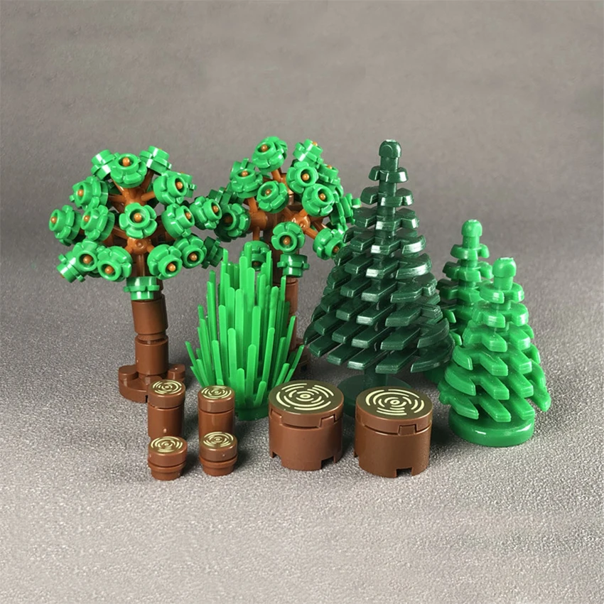 Детский конструктор лесной лес|Блочные конструкторы| |