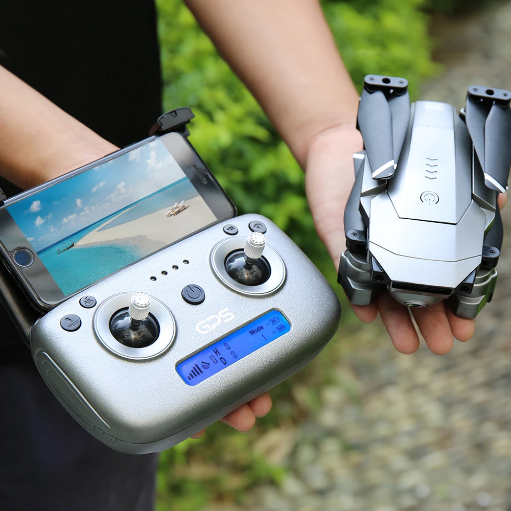 SG907 GPS дрон с камерой 4K 5G Wifi RC квадрокоптер оптический поток складной мини 1080P HD