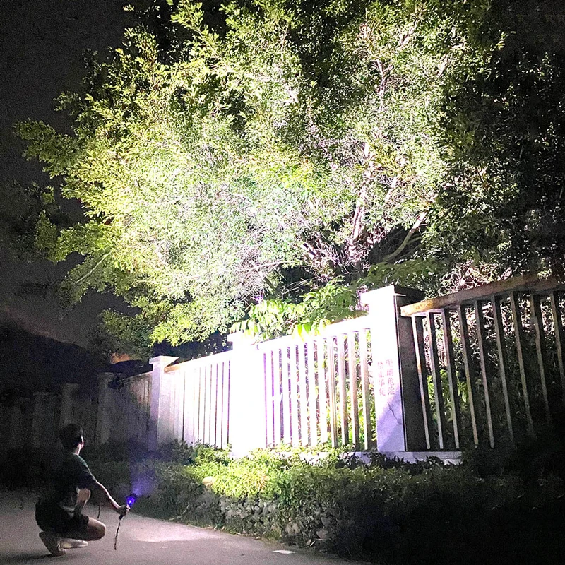 

XHP160 minimum core most power LED flashlight USB rechargeable zoomable torch inch self-defense waterproof outdoor lighting for camping hiking 26650 battery LED lantern