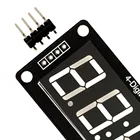 0,56 дюйма TM1637 4-битный цифровой светодиодный 7-сегментный циферблат для Arduino