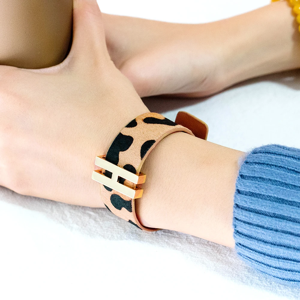 Браслет манжета из нержавеющей стали под розовое золото|Браслеты| |