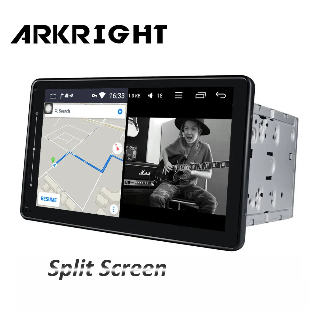 ARKRIGHT 1280*720 8 &quot2 Din Android 1 автомобильный dvd плеер Восьмиядерный Радио Аудио стерео/GPS