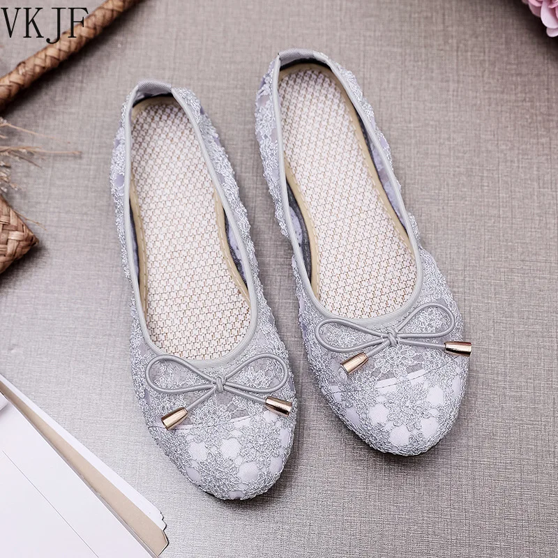

Women Wedding Flats Fashion Casual Shoes Woman Footwear Female Breathable Soft Shoes Zapatos De Mujer Buty Damskie New Designers