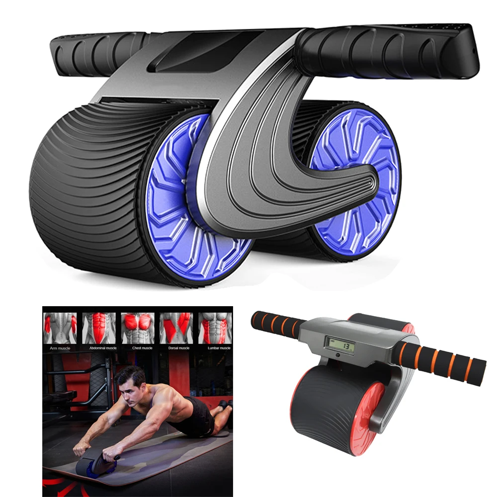 

Abdominal Wheel Roller Silent Intelligent Digital Display Abdominal Muscle Trainer Comprehensive Training Bodybuilding Equipment