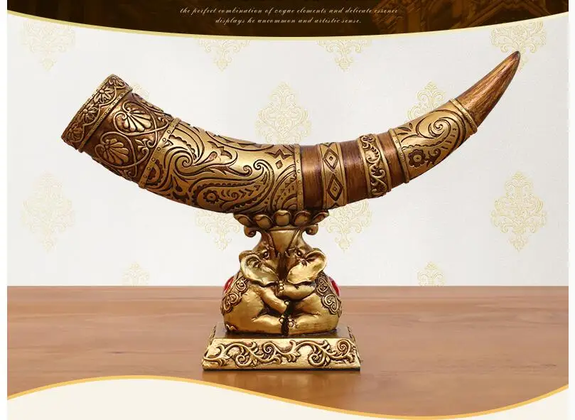 Европейские полимерные украшения на удачу Lvory ремесла статуэтки для домашней