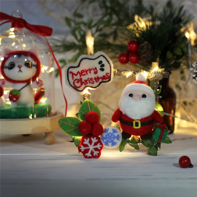 MIUSIE Мода для женщин и девочек шерстяная игрушка валения кукла ручной работы