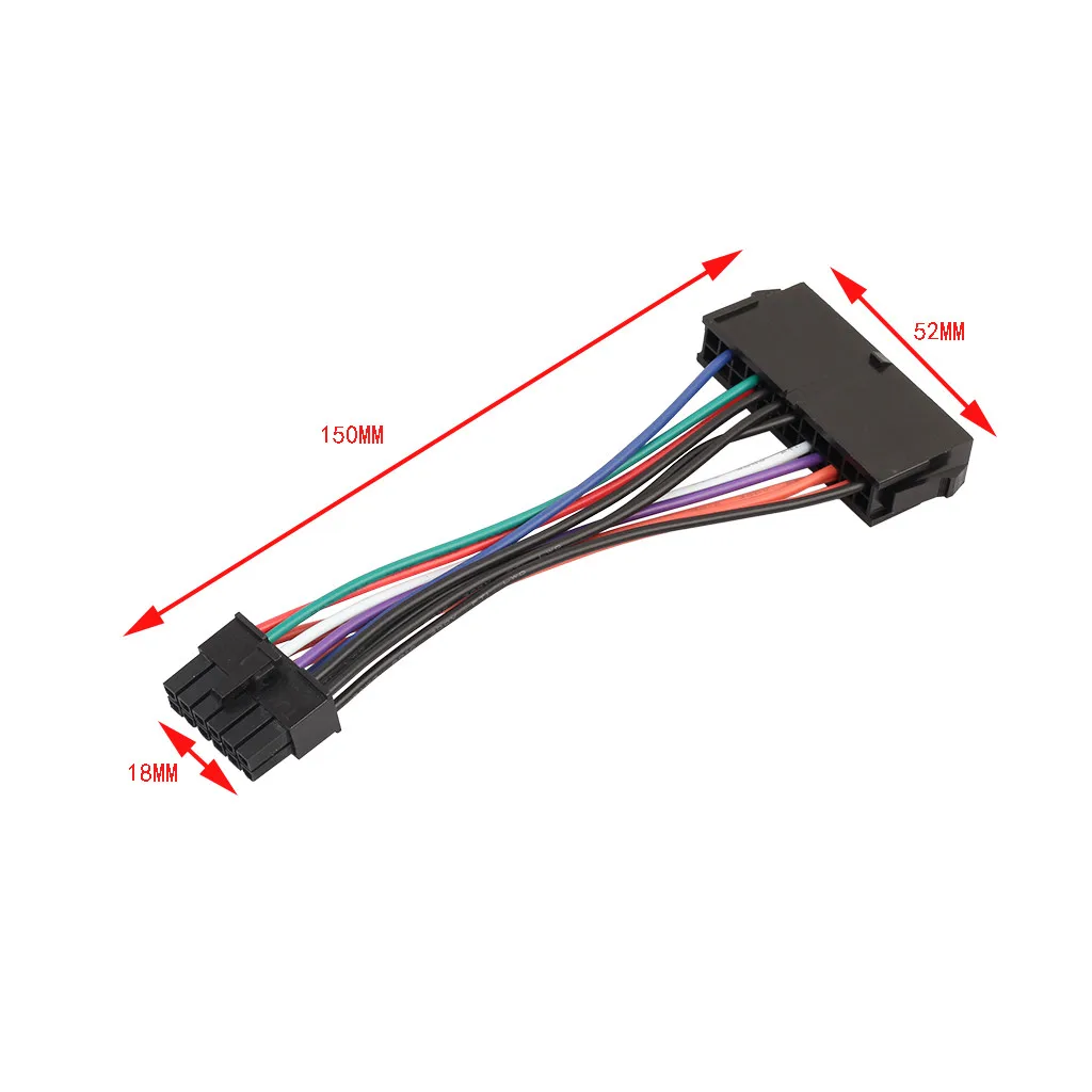 15 см ATX 24 Pin до 12 Кабель питания от p шнур для Acer Q87H3-AM | Компьютеры и офис