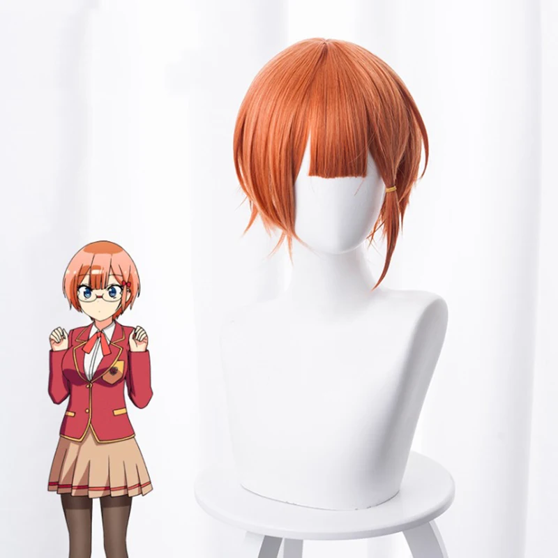 

Аниме мы никогда не узнать Косплэй парики Rizu Огата Косплэй синтетический парик волос Хэллоуин вечерние Bokutachi wa бенкъю ga Dekinai Косплэй